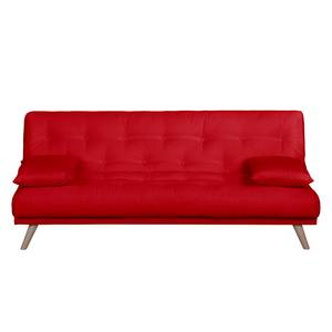 Schlafsofa Emerton Baumwollstoff Rot