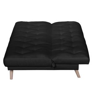 Schlafsofa Emerton Baumwollstoff Schwarz