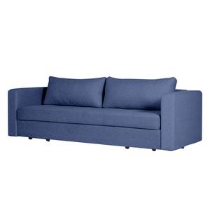 Schlafsofa Eperny Webstoff Stoff Bora: Blau