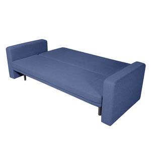 Schlafsofa Eperny Webstoff Stoff Bora: Blau