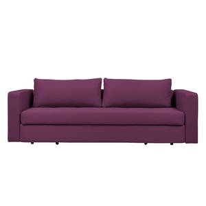 Schlafsofa Eperny Webstoff Stoff Zahira: Aubergine