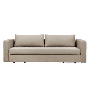 Schlafsofa Eperny Webstoff Stoff Zahira: Beige-Grau