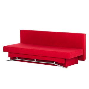 Canapé convertible Flipster Microfibre rouge