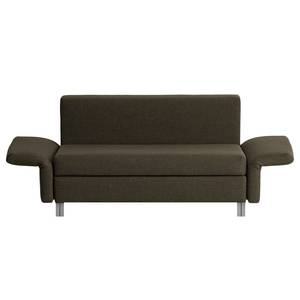 Schlafsofa Florenz Webstoff Braun - Breite: 156 cm