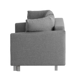 Schlafsofa Florenz Webstoff Grau - Breite: 156 cm