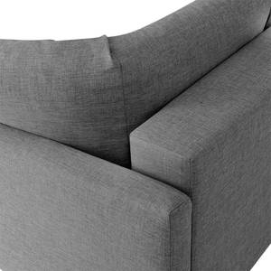 Schlafsofa Florenz Webstoff Grau - Breite: 156 cm