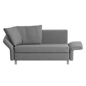 Divano letto Firenze Tessuto - Grigio - Larghezza: 156 cm