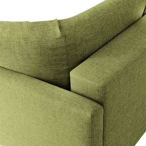 Canapé convertible Florenz Tissu - Vert - Largeur : 156 cm