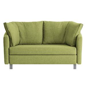 Schlafsofa Florenz Webstoff Webstoff - Grün - Breite: 176 cm