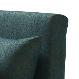 Schlafsofa Frizzo Blau - Gelb - Textil - 136 x 82 x 87 cm