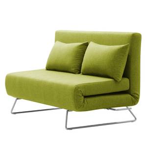 Schlafsofa Frizzo Grün - Textil - 136 x 82 x 87 cm