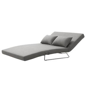 Schlafsofa Frizzo Grau - Textil - 136 x 82 x 87 cm