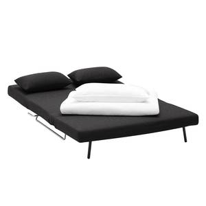 Schlafsofa Frizzo Webstoff Webstoff - Stoff Livia: Anthrazit