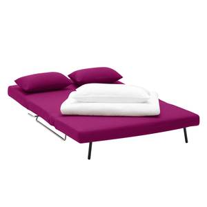 Schlafsofa Frizzo Webstoff Webstoff - Stoff Olessa: Pink