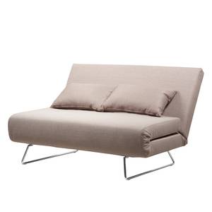 Divano letto in tessuto Frizzo Tessuto - Tessuto Zahira: beige-Grigio