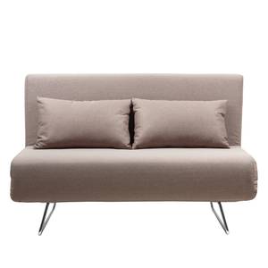 Schlafsofa Frizzo Webstoff Webstoff - Stoff Zahira: Beige-Grau