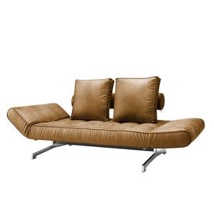 Schlafsofa Ghia Antiklederlook - Braun