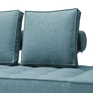 Schlafsofa Ghia Laser Legs Webstoff Stoff Mixed Dance: Light Blue