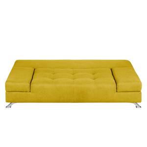 Canapé convertible Gräben Tissu Jaune