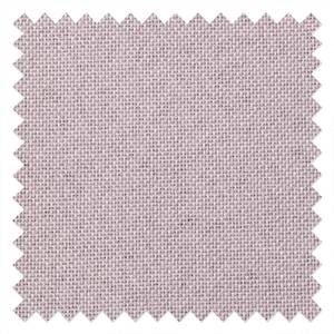 Schlafsofa Guest Webstoff Mauve - Armlehne davorstehend links - 2 Kissen