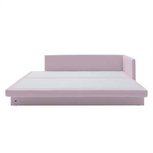 Schlafsofa Guest Webstoff Mauve - Armlehne davorstehend rechts - 2 Kissen