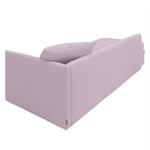 Canapé convertible Guest Tissu structuré - Mauve - Accoudoir monté à droite (vu de face) - 4 coussins