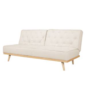 Schlafsofa Hamlin Webstoff Creme - Creme