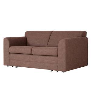 Canapé convertible Helena Tissu marron