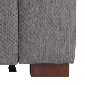 Canapé convertible Henning I Tissu Tissu Kiara : Gris