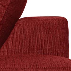 Canapé convertible Henning I Tissu Tissu Kiara : Rouge