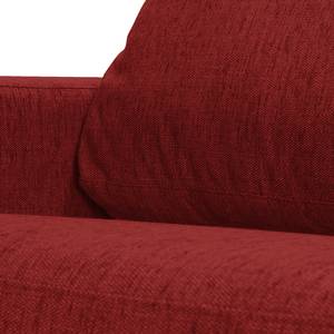 Canapé convertible Henning I Tissu Tissu Kiara : Rouge