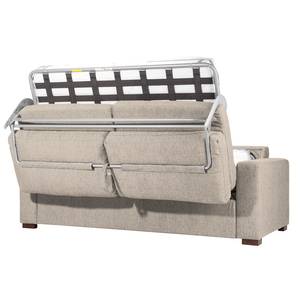 Schlafsofa Henning II Webstoff Stoff Kiara: Beige-Grau I