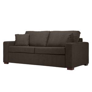 Schlafsofa Henning II Webstoff Stoff Kiara: Grau-Braun