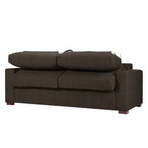 Canapé convertible Henning II Tissu Tissu Kiara : Gris-Marron