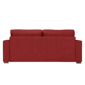 Canapé convertible Henning II Tissu Tissu Kiara : Rouge