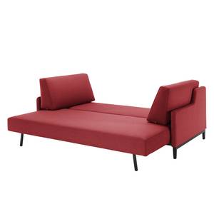 Schlafsofa Hermod Webstoff Stoff Twist: Rust Red