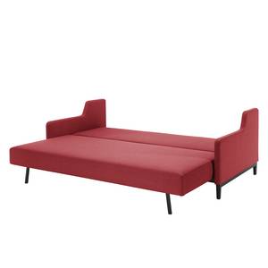 Schlafsofa Hermod Webstoff Stoff Twist: Rust Red