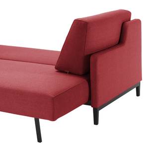 Schlafsofa Hermod Webstoff Stoff Twist: Rust Red