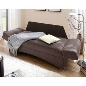 Schlafsofa Hesper Webstoff Braun