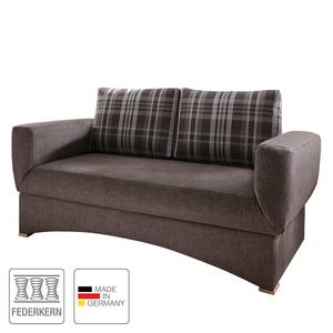 Schlafsofa Hesper Webstoff Braun