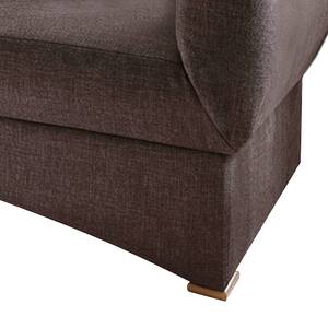 Schlafsofa Hesper Webstoff Braun