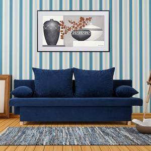 Slaapbank Homely I microvezel - Marineblauw