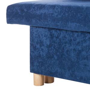 Schlafsofa Homely I Microfaser Marineblau