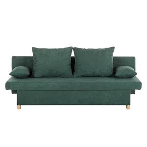 Schlafsofa Homely I Microfaser Grün