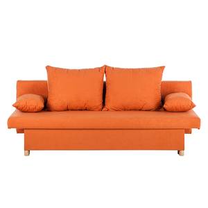 Schlafsofa Homely I Microfaser Orange