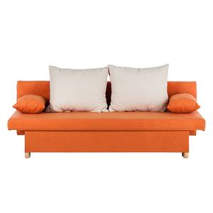 Slaapbank Homely I microvezel - Oranje