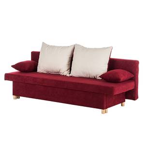 Schlafsofa Homely I Microfaser Bordeaux