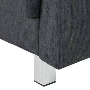 Canapé convertible Jeanny Tissu gris