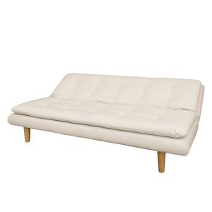 Schlafsofa Jerrold Flachgewebe Creme