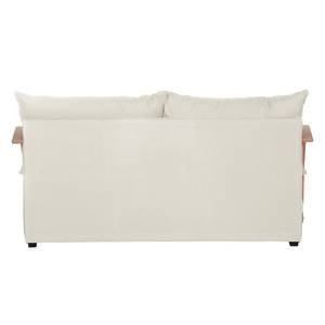 Canapé convertible Kim Tissu en coton Beige